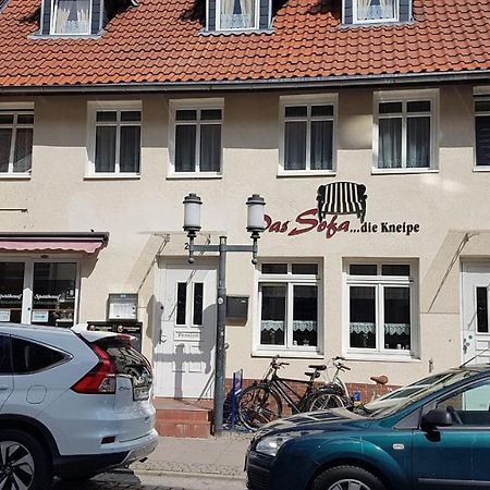 Das Sofa Restaurant-Pension-Spätkauf Greifswald Exterior foto